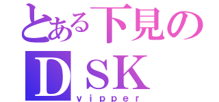 とある下見のＤＳＫ（ｖｉｐｐｅｒ）