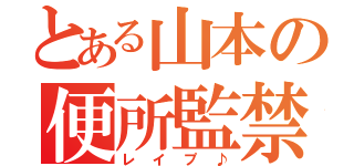 とある山本の便所監禁（レイプ♪）