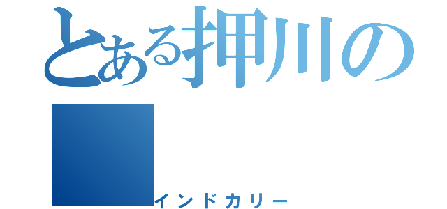 とある押川の（インドカリー）