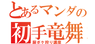 とあるマンダの初手竜舞（厨ポケ狩り講座）