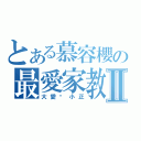 とある慕容櫻の最愛家教Ⅱ（大愛❤小正）