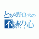 とある野良犬の不滅の心（アヴァターラ）