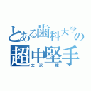 とある歯科大学の超中堅手（文沢 陵）