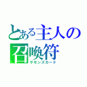 とある主人の召喚符（サモンズカード）