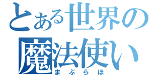 とある世界の魔法使い（まぶらほ）