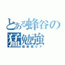 とある蜂谷の猛勉強（偏差値ＵＰ）