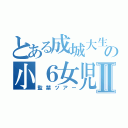 とある成城大生の小６女児Ⅱ（監禁ツアー）