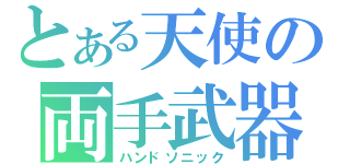 とある天使の両手武器（ハンドソニック）