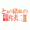 とある豬血の塑化老二Ⅱ（好精緻呀）