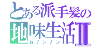 とある派手髪の地味生活Ⅱ（おチンチン）