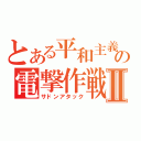 とある平和主義者の電撃作戦Ⅱ（サドンアタック）