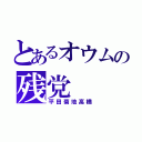 とあるオウムの残党（平田菊地高橋）