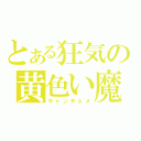 とある狂気の黄色い魔本（キャンチョメ）