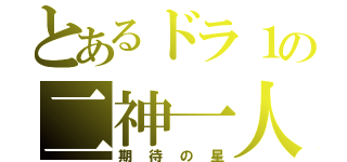 とあるドラ１の二神一人（期待の星）