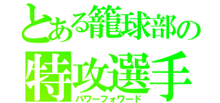 とある籠球部の特攻選手（パワーフォワード）