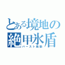 とある境地の絶甲氷盾（バースト発動）