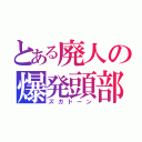 とある廃人の爆発頭部（ズガドーン）