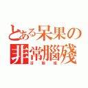 とある呆果の非常腦殘＿（沒腦姐）