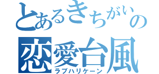 とあるきちがいの恋愛台風（ラブハリケーン）