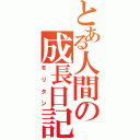 とある人間の成長日記（モリタン）