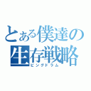 とある僕達の生存戦略（ピングドラム）