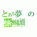 とある夢の蜥蜴頭（リザードヘッド）