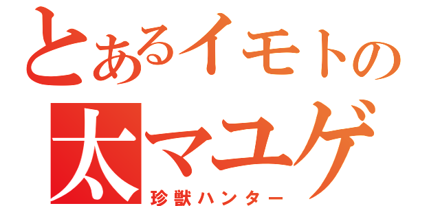 とあるイモトの太マユゲ（珍獣ハンター）