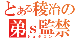 とある稜冶の弟ｓ監禁（ショタコン）