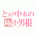 とある中永の極小男根（ポークビッツ）