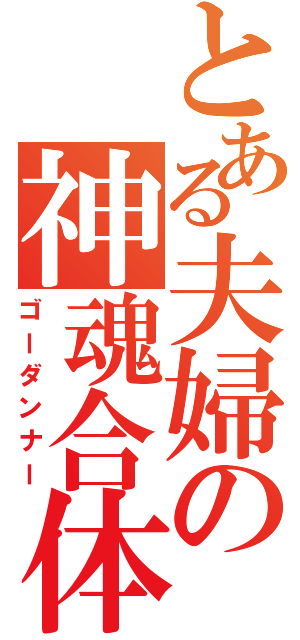 とある夫婦の神魂合体（ゴーダンナー）