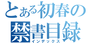 とある初春の禁書目録（インデックス）