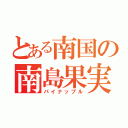 とある南国の南島果実（パイナップル）