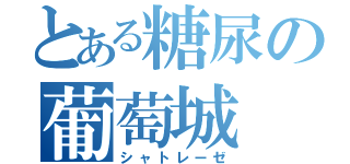 とある糖尿の葡萄城（シャトレーゼ）