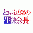 とある逗葉の生徒会長（アメリカン）