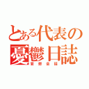 とある代表の憂鬱日誌（妄想会話）