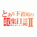 とある下着泥の収集日誌Ⅱ（変なおじさん）