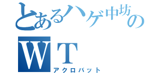 とあるハゲ中坊のＷＴ（アクロバット）