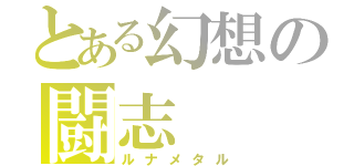 とある幻想の闘志（ルナメタル）