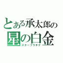 とある承太郎の星の白金（スタープラチナ）