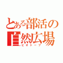 とある部活の自然広場（ビオトープ）