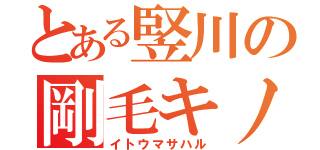 とある竪川の剛毛キノコ（イトウマサハル）