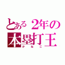 とある２年の本塁打王（かねこ）