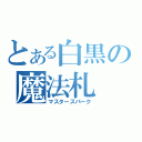 とある白黒の魔法札（マスタースパーク）