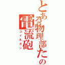 とある物理部たちの電流砲（コイルガン）