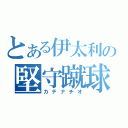 とある伊太利の堅守蹴球（カテナチオ）