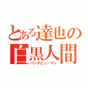 とある達也の白黒人間（パンダヒューマン）