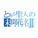 とある聖人の未聞花名Ⅱ（淚崩王道）