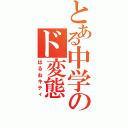 とある中学のド変態（はるおキティ）