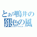 とある鴨井の銀色の風（シルバーウインド）