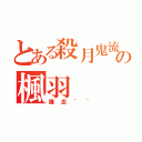 とある殺月鬼流の楓羽（爆走~~）